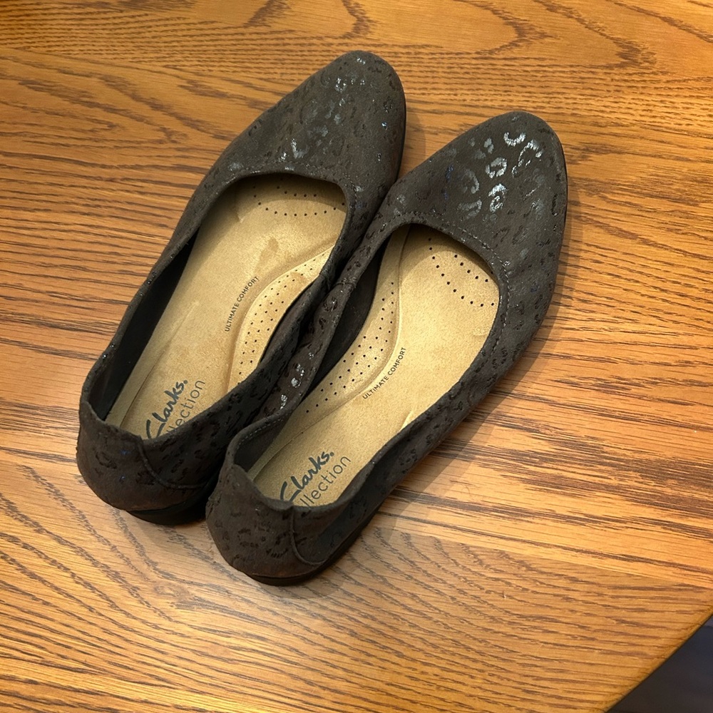 Clarks Jeanette Ease ballet flats, 9.5